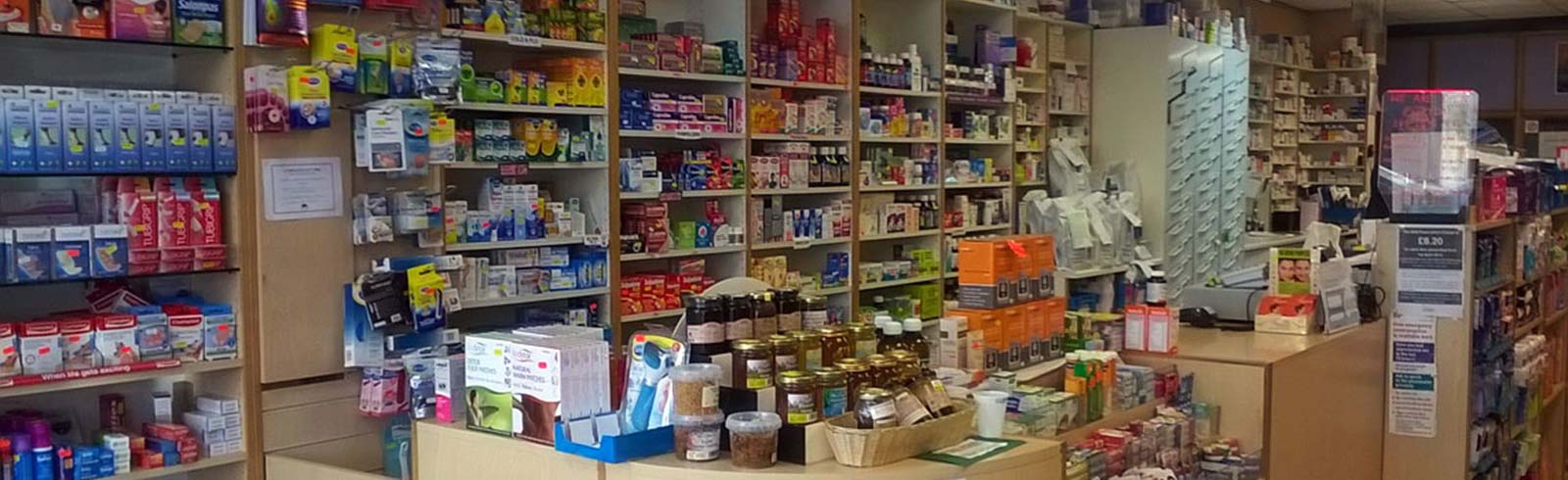 Pharmacy inside